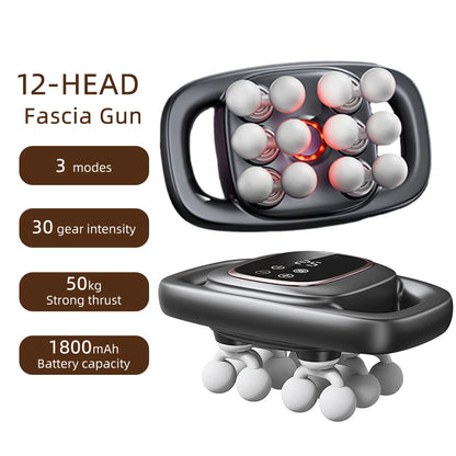 SerenGun 12-Head Deep Tissue Fascia Massager